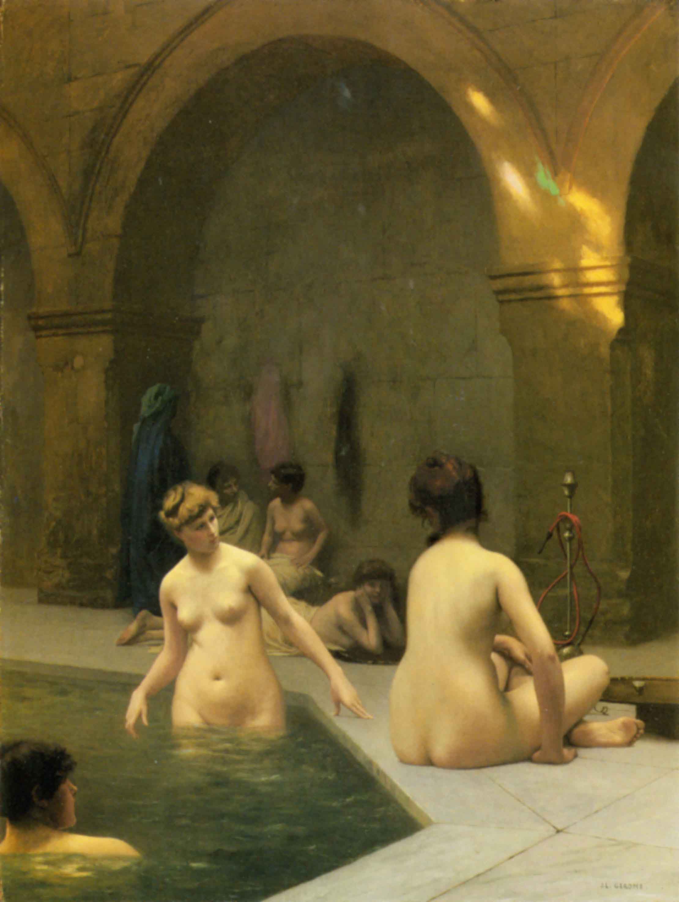 Jean Leon Gerome Ferris Baigneuses